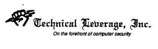 TECHNICAL LEVERAGE, INC. ON THE FOREFRONT OF COMPUTER SECURITY logo