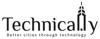TECHNICAL.LY BETTER CITIES THROUGH TECHNOLOGY logo
