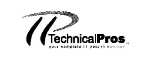 TECHNICALPROS YOUR COMPLETE IT PEOPLE SOLUTION logo