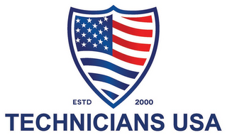 TECHNICIANS USA ESTD 2000 logo