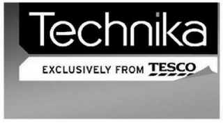 TECHNIKA EXCLUSIVELY FROM TESCO logo