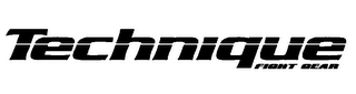 TECHNIQUE FIGHT GEAR logo