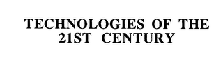 TECHNOLOGIES OF THE 21ST CENTURY logo