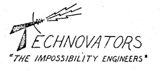 TECHNOVATORS "THE IMPOSSIBILITY ENGINEERS" logo