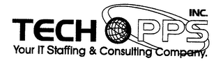 TECHOPPS, INC. YOUR IT STAFFING & CONSULTING COMPANY logo