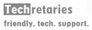 TECHRETARIES FRIENDLY. TECH. SUPPORT. logo