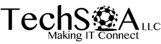 TECHSOA LLC MAKING IT CONNECT logo