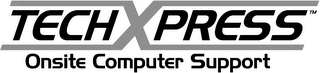 TECHXPRESS ONSITE COMPUTER SUPPORT logo