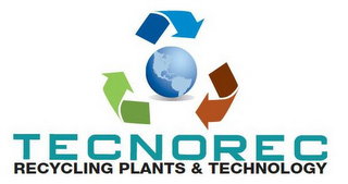 TECNOREC RECYCLING PLANTS & TECHNOLOGY logo
