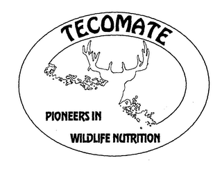 TECOMATE PIONEERS IN WILDLIFE NUTRITION logo