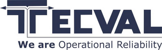 TECVAL WE ARE OPERATIONAL RELIABILITY logo
