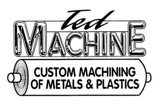 TED MACHINE CUSTOM MACHINING OF METALS & PLASTICS logo