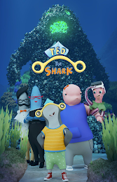 TED THE SHARK logo