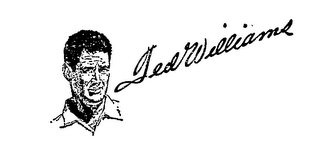 TED WILLIAMS AND PORTRAIT logo