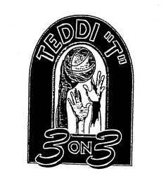 TEDDI "T" 3 ON 3 logo