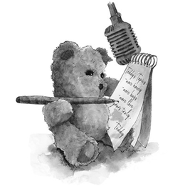 TEDDY'S TOPICS: -MORE HONEY -MORE HUGS -MORE LOVE YOURS TRULY, TEDDY logo