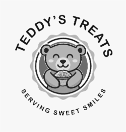 TEDDY'S TREATS SERVING SWEET SMILES logo