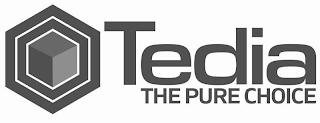 TEDIA THE PURE CHOICE logo