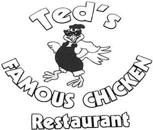 TED'S FAMOUS CHICKEN RESTAURANT logo
