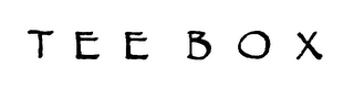 TEE BOX logo