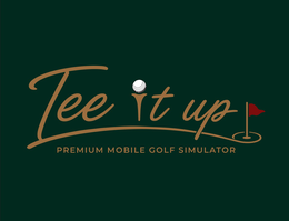 TEE IT UP PREMIUM MOBILE GOLF SIMULATOR logo