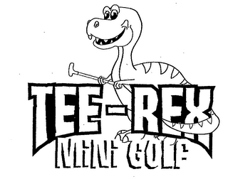 TEE-REX MINI GOLF logo