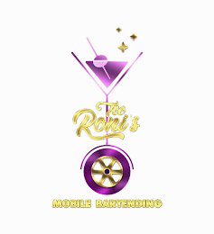 TEE RONI'S MOBILE BARTENDING logo
