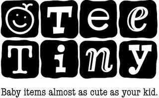 TEE TINY BABY ITEMS ALMOST AS CUTE AS YOUR KID. logo