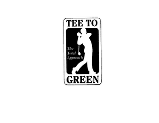 TEE TO GREEN THE TOTAL APPROACH logo