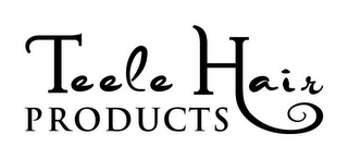 TEELE HAIR PRODUCTS logo