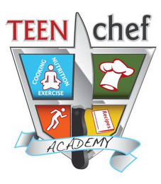 TEEN CHEF ACADEMY COOKING NUTRITION EXERCISE RECIPES logo