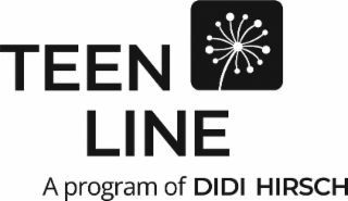 TEEN LINE A PROGRAM OF DIDI HIRSCH logo