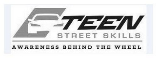 TEEN STREET SKILLS AWARENESS BEHIND THE WHEEL logo