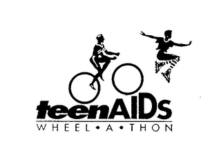 TEENAIDS WHEEL-A-THON logo