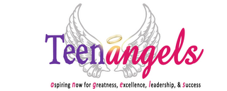 TEENANGELS ASPIRING NOW FOR GREATNESS, EXCELLENCE, LEADERSHIP, & SUCCESS logo