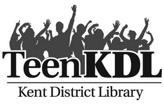 TEENKDL KENT DISTRICT LIBRARY logo