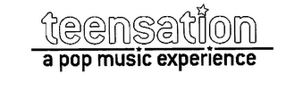TEENSATION A POP MUSIC EXPERIENCE logo