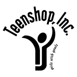 TEENSHOP, INC. GIRLS WITH GOALS logo