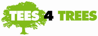 TEES 4 TREES logo