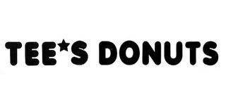 TEE*S DONUTS logo