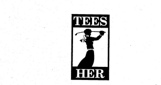TEES HER logo
