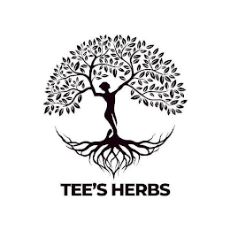 TEE'S HERBS logo