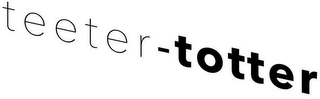 TEETER-TOTTER logo