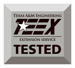 TEEX TESTED TEXAS A&M ENGINEERING EXTENSION SERVICE logo