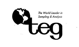 TEG THE WORLD LEADER IN SAMPLING & ANALYSIS logo