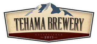 TEHAMA BREWERY ESTABLISHED 2013 logo