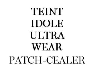 TEINT IDOLE ULTRA WEAR PATCH-CEALER logo