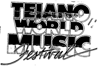 TEJANO WORLD MUSIC FESTIVAL logo