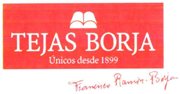 TEJAS BORJA ÚNICOS DESDE 1899 FRANCISCO RAMÓN-BORJA logo