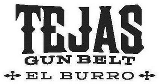 TEJAS GUN BELT EL BURRO logo